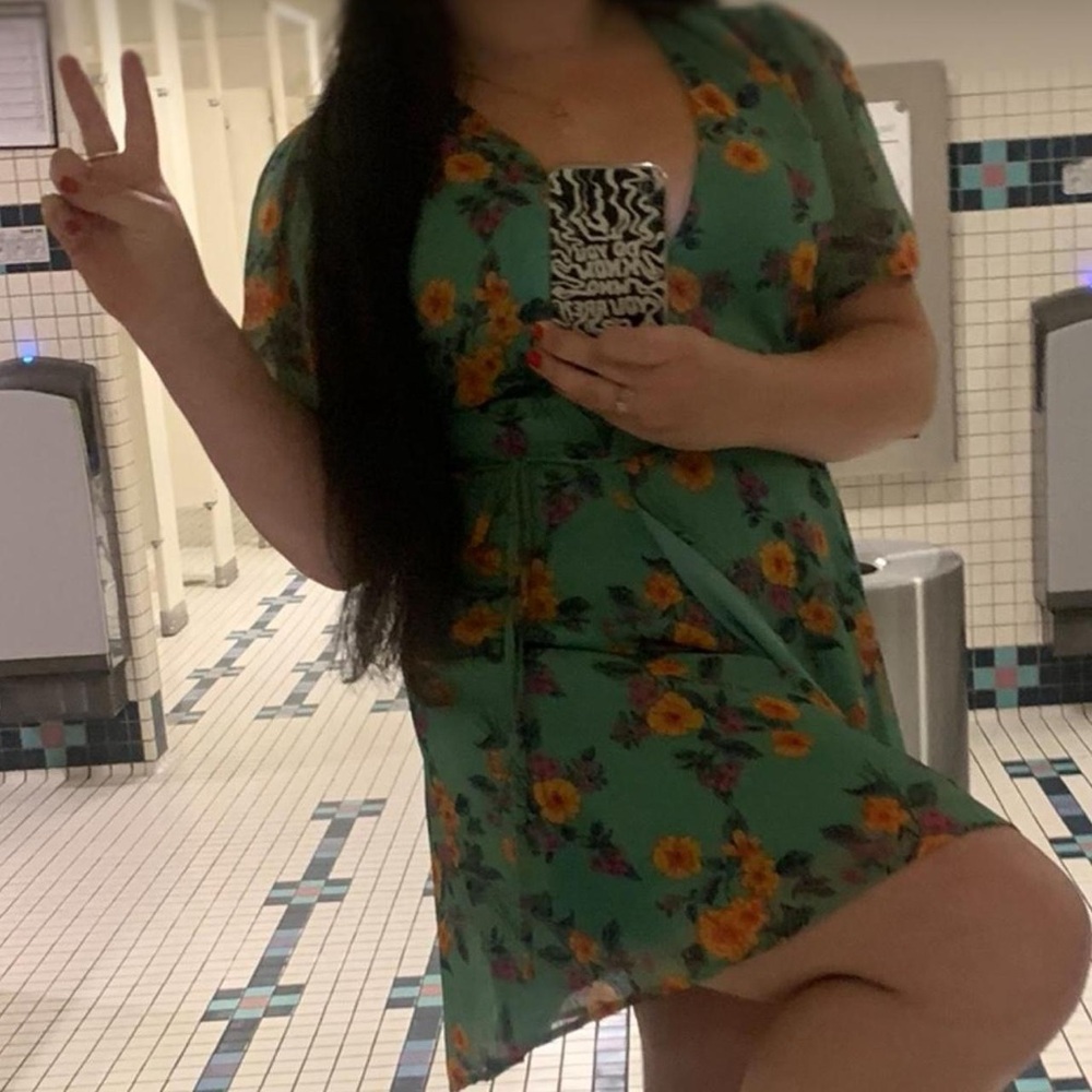 Lush Elegant Green Dress